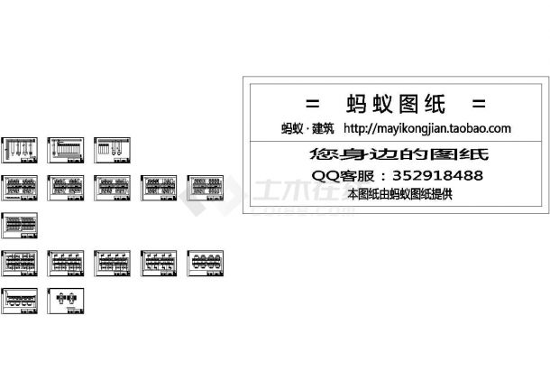 某市污水处理厂完整成套设计图-图一