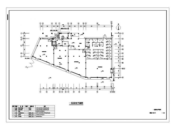 某市房屋工程弱电设计CAD参考详图_图1