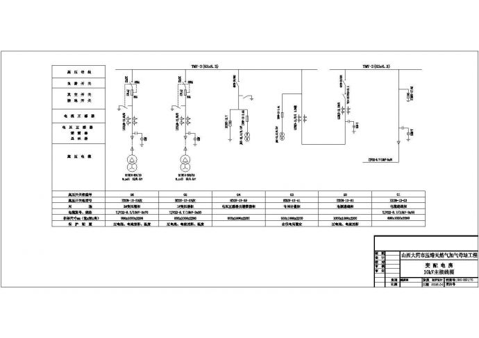 某电气CAD设计大样系统图_图1