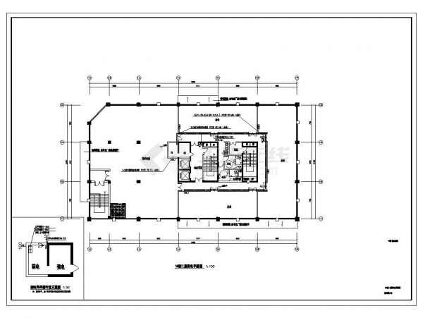 某房屋拆迁安置房弱电工程布置CAD详图-图二
