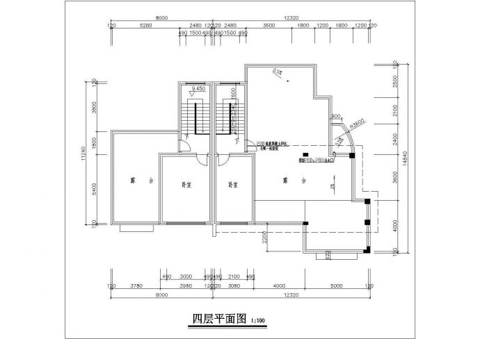 某豪华小区住宅CAD建筑设计详细方案图_图1