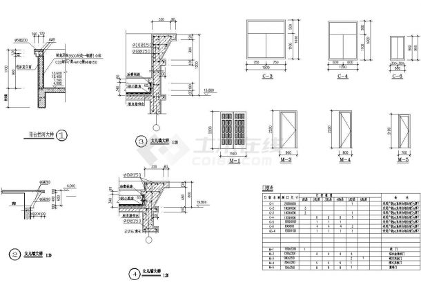 某私人住宅楼CAD建筑设计详细施工图-图一