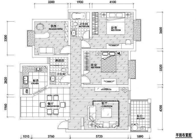 某套住宅CAD设计大样详细图纸_图1