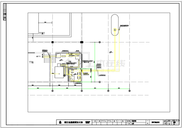 某多层会所给排水设计cad全套施工图纸（甲级院设计）-图二