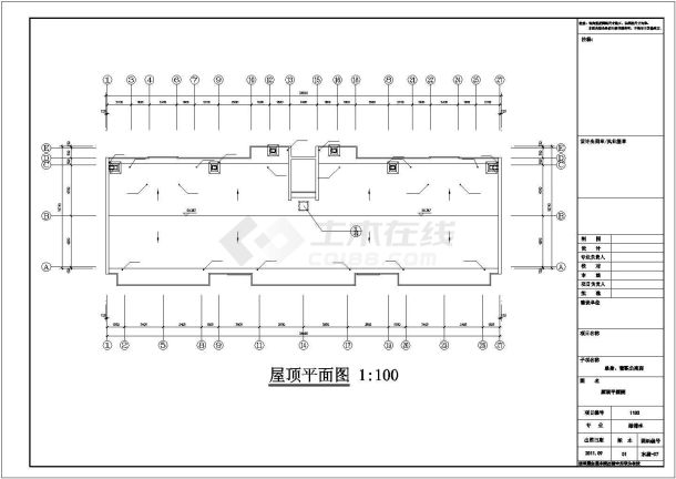 江苏某多层公寓给排水施工设计图纸-图一