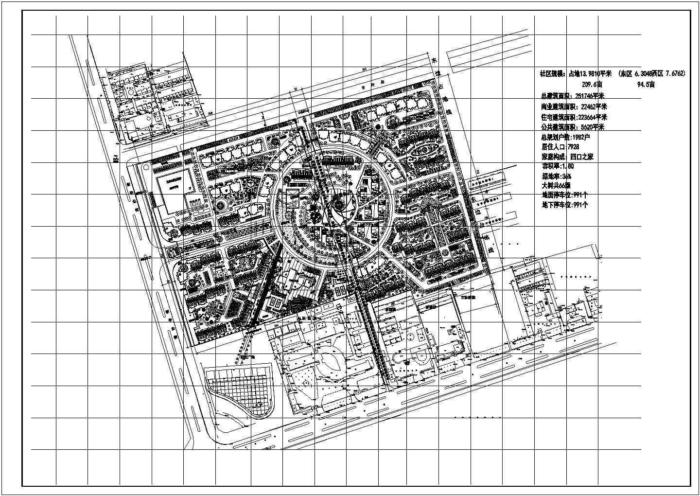 251746平米小区规划设计图
