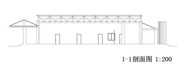 某客运站建筑设计施工图纸-图一