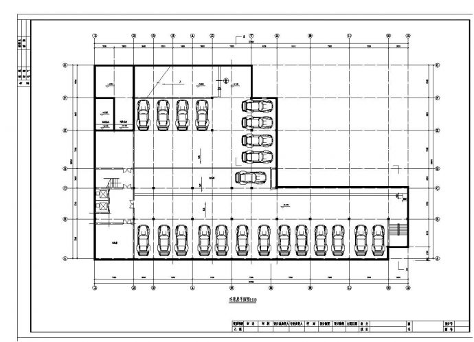 某城市旅馆工程设计方案图CAD详图_图1