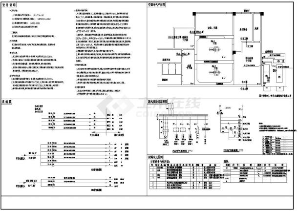 某医院电气CAD大样设计图纸-图一