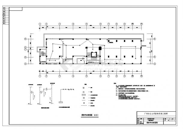 某城市酒吧工程设计施工图CAD规划详图-图二