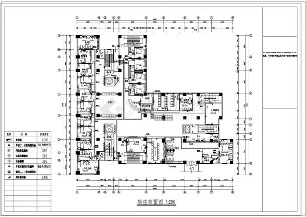 某医院配电图CAD设计构造完整-图二