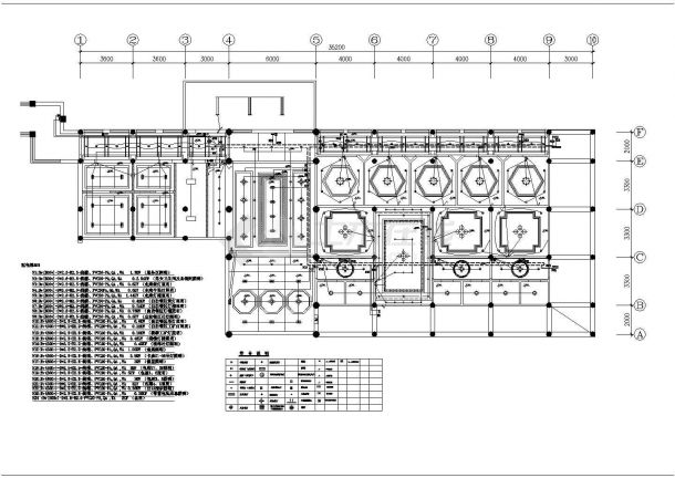 某五星级标准茶馆CAD电气施工详细图-图二