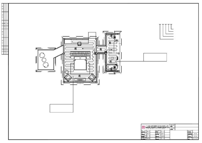 某某建筑P4a-暖通平面图CAD图_图1