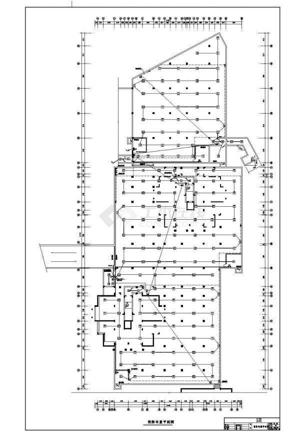 河南省某工程CAD电气设计施工全套图纸-图二