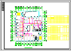 [施工图]多层门诊综合大楼空调通风及防排烟系统设计施工图-图一