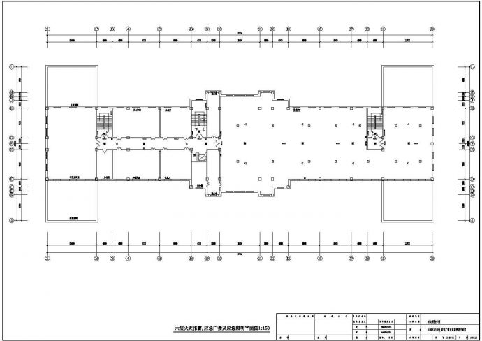 某办公及教学楼电气CAD设计报建图_图1