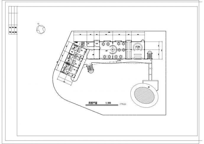 某地区幼儿园建筑方案设计cad图_图1