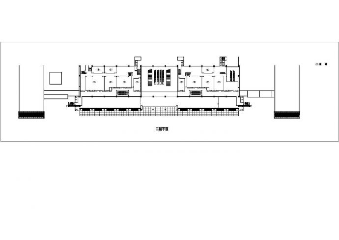 某73924平方米长途汽车客运站带裙楼全套施工设计图纸(含效果图)_图1