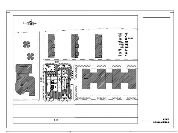 某市官园综合楼设计CAD参考详图_图1
