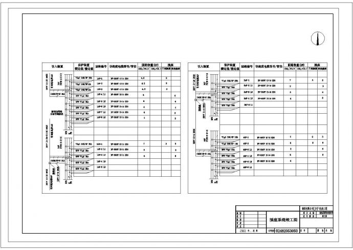 某制药工程插座系统CAD竣工图_图1