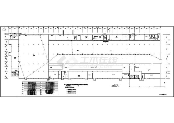 某工厂智能照明系统CAD设计详细总平面图-图一