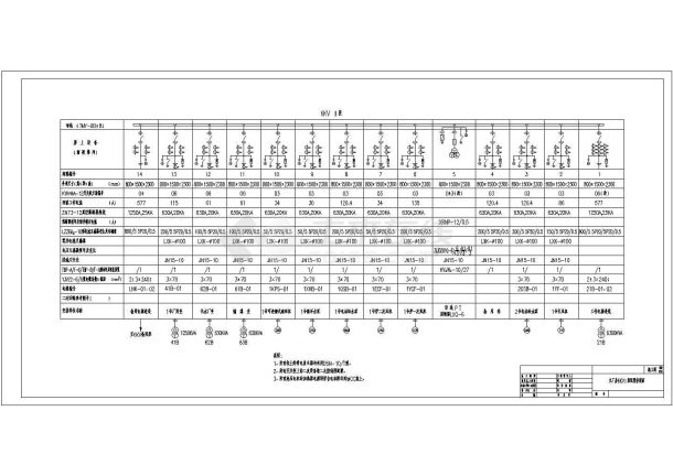 某工厂6kV高压系统及平面图CAD设计-图一