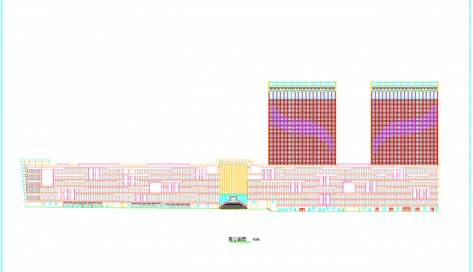 四川国际商贸中心城市综合体扩初图纸_图1
