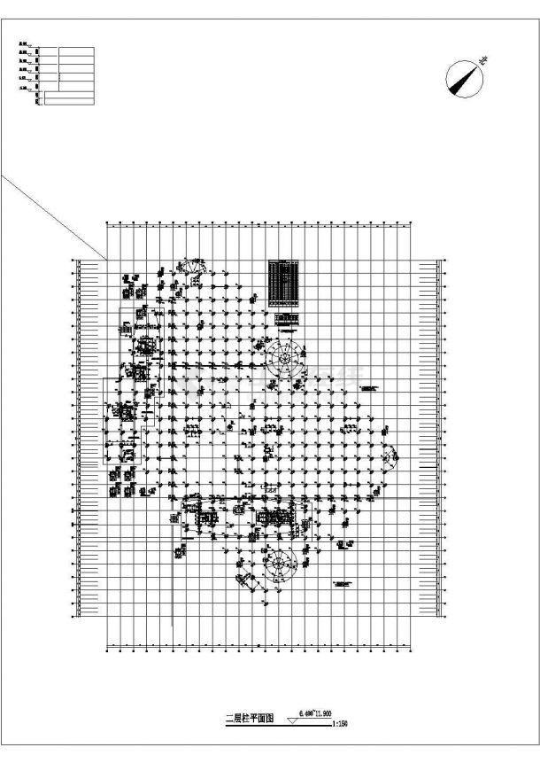 威海某二十七层商业综合建筑施工图13-图二