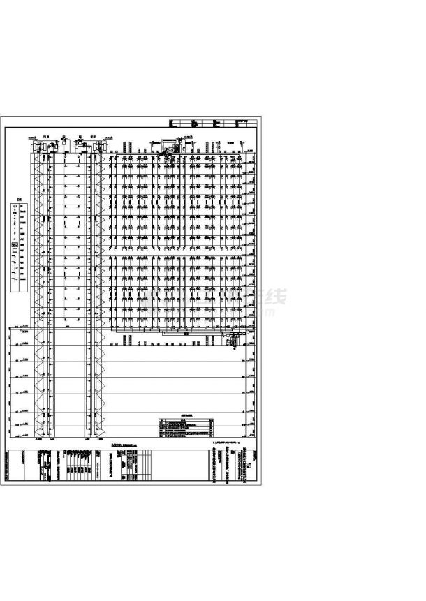 威海某二十七层商业综合建筑施工图24-图二