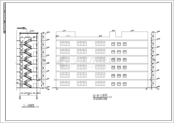厂房设计_某超大厂房建筑设计方案详细施工CAD图纸-图二
