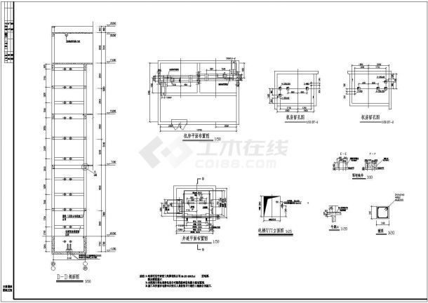 厂房设计_某地大型工业区厂房建筑设计方案详细施工CAD图纸-图二
