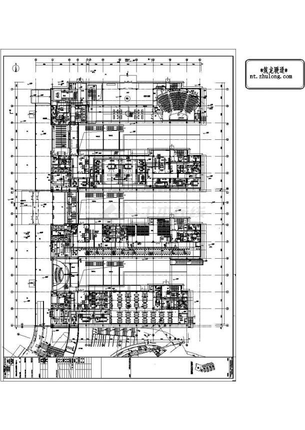 知名集团总部大厦空调设计施工图B地块共256张图纸-图一