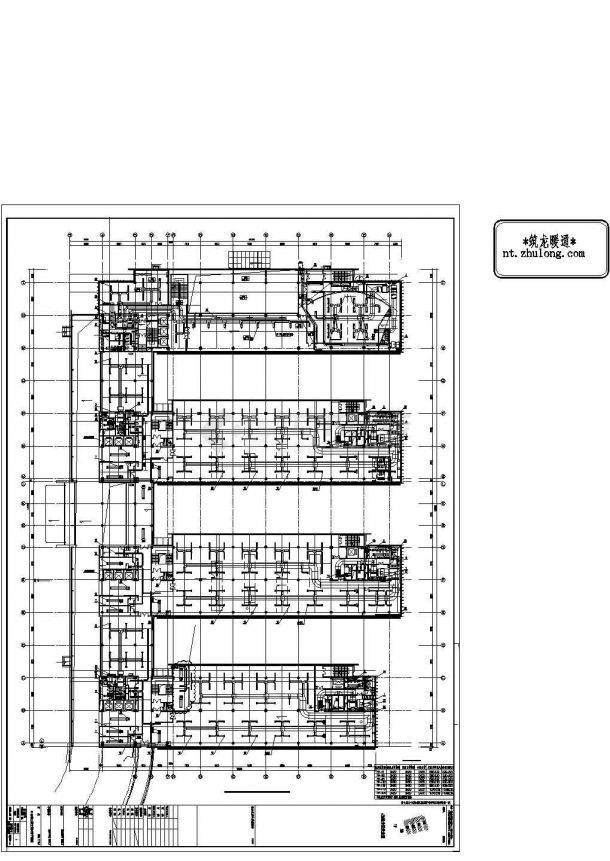 知名集团总部大厦空调设计施工图B地块共256张图纸-图二