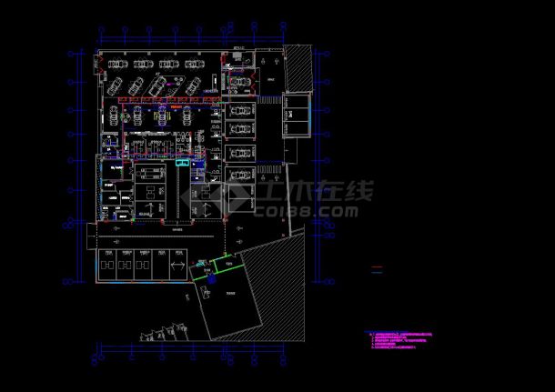 4S店展厅新建项目暖通工程设计-图一