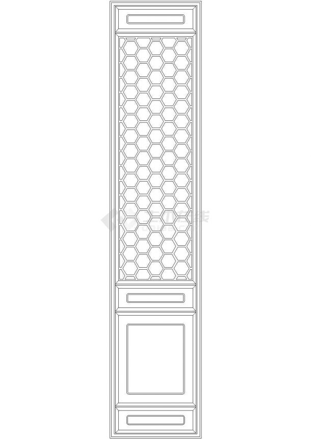 中式风格常用古式大门大样设计CAD图纸（470张）-图一