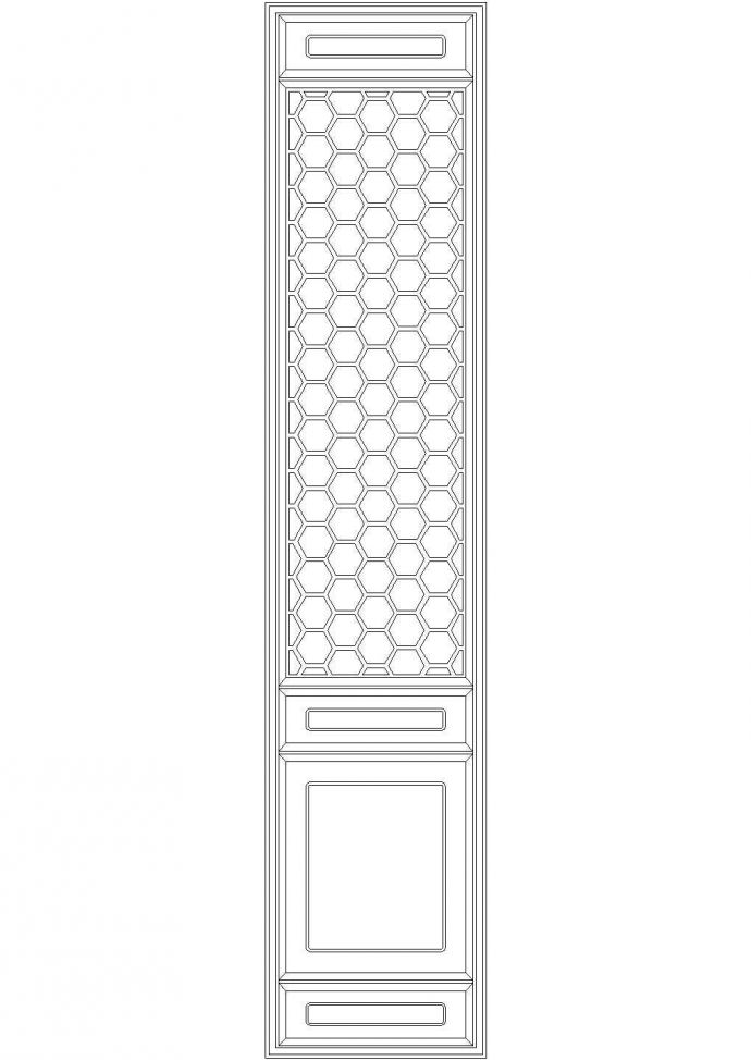 中式风格常用古式大门大样设计CAD图纸（470张）_图1