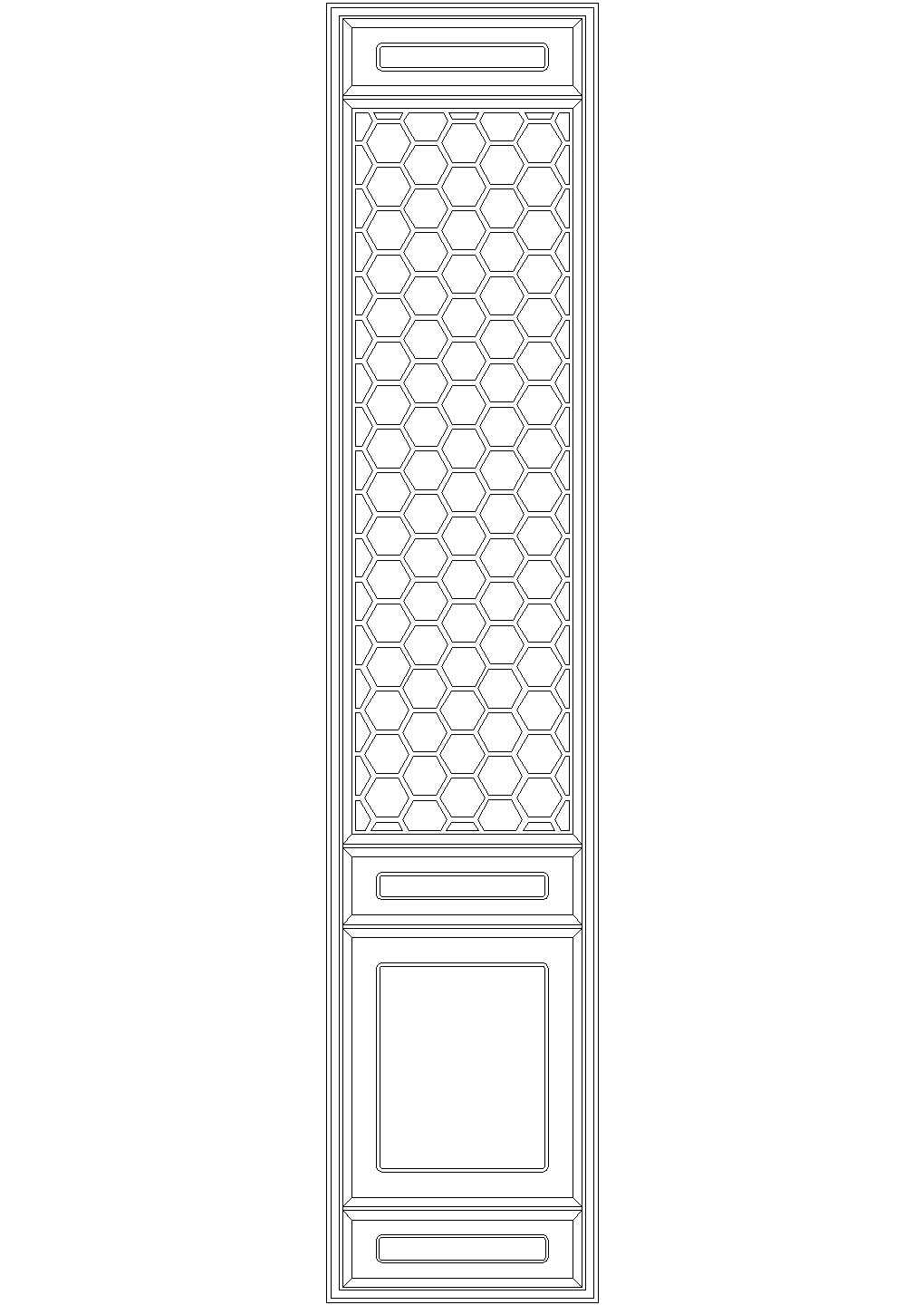中式风格常用古式大门大样设计CAD图纸（470张）