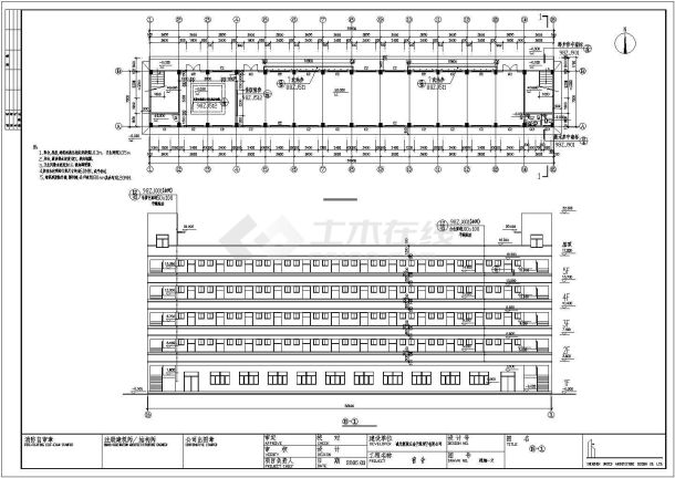 深圳某小型私宅建筑详细设计方案施工CAD全套图纸-图二