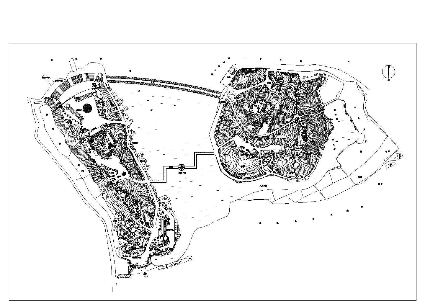 某地区经典山庄别墅建筑详细设计方案施工CAD平面图纸