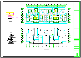 某34层住宅楼整套电气设计cad图纸-图二