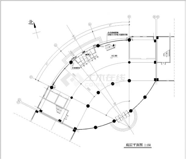 上海九州霸电器有限公司车间办公用户施工设计图纸-图一