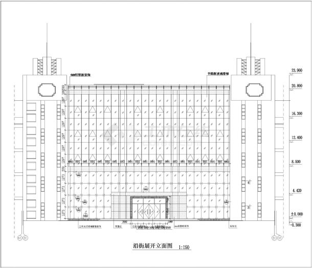 上海九州霸电器有限公司车间办公用户施工设计图纸-图二