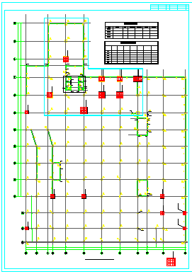 某2层地下室建筑结构cad设计施工图