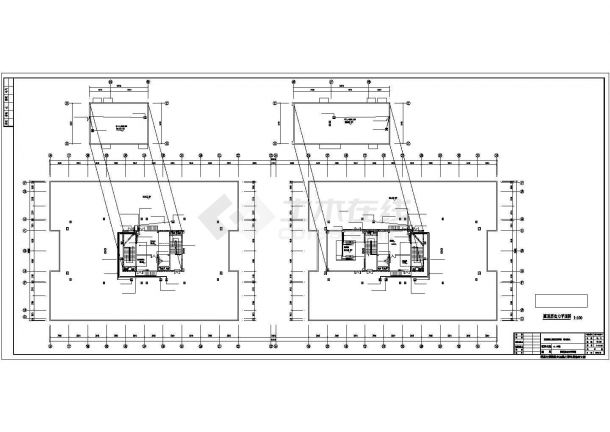某高层综合楼全套电气施工全套图纸设计-图二