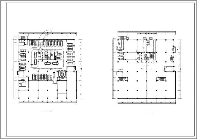 某老城区四星级酒店建筑全套设计方案CAD图纸_图1