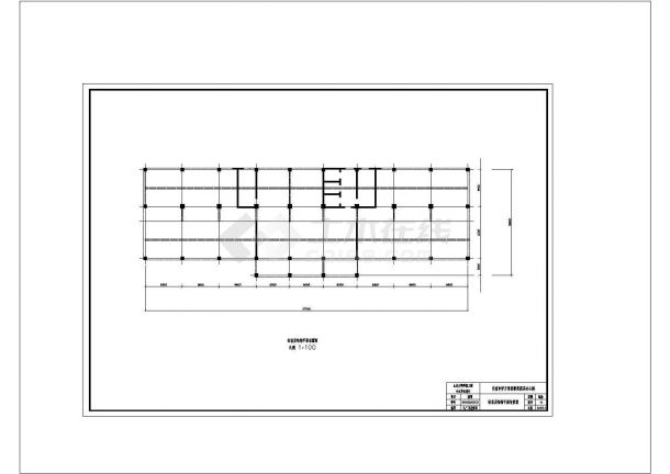 土木工程毕业设计_办公楼设计_土木工程毕业设计_ 【11层】10000平米框剪办公楼毕业设计（含建筑图、结构图、计算书）CAD图纸-图二