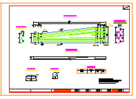 高速公路护栏基础设计标准通用cad图图集（191张）-图二
