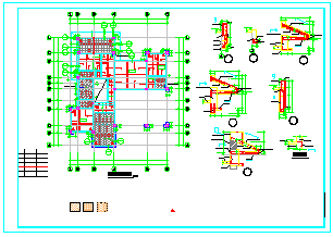 某经典别墅详细结构整套CAD平立设计图纸_图1