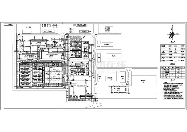 某经典标准炼油厂新建装置完整设计施工CAD图纸-图二