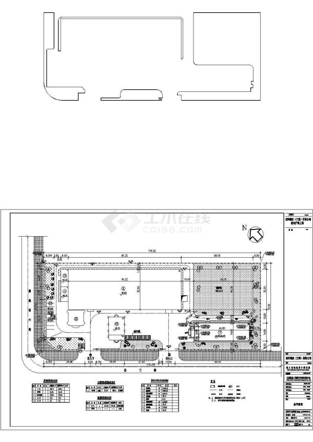某现代标准框架宿舍楼建筑结构设计施工CAD图纸-图一